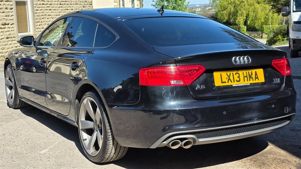 Audi A5 2.0 Tdi Black Edition Sportback Quattro Euro 5 S Black #4