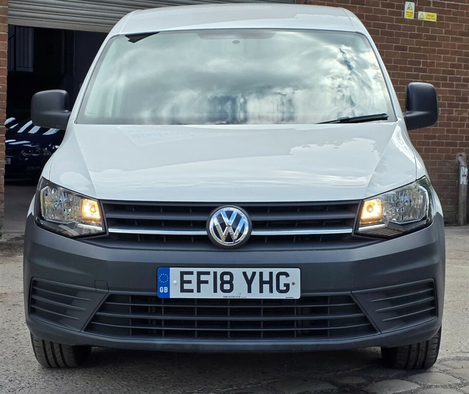 Volkswagen Caddy 2.0 Tdi C20 Bluemotion Tech Startline Swb Euro 6 EF18YHG White #2