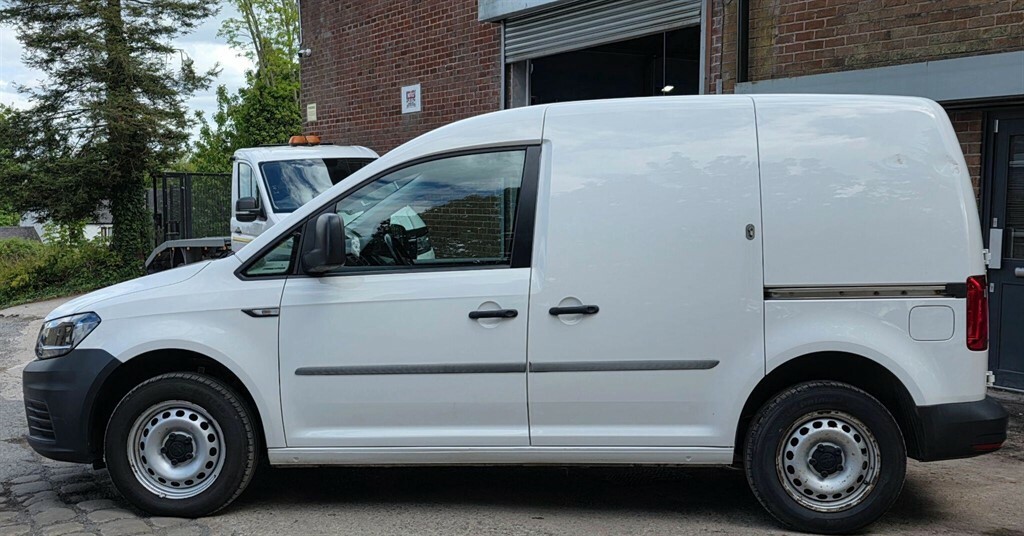 Volkswagen Caddy 2.0 Tdi C20 Bluemotion Tech Startline Swb Euro 6 EF18YHG White #4