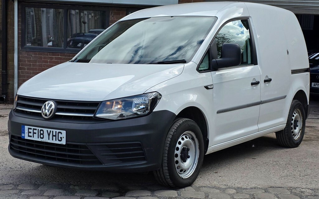 Volkswagen Caddy 2.0 Tdi C20 Bluemotion Tech Startline Swb Euro 6 EF18YHG White #3