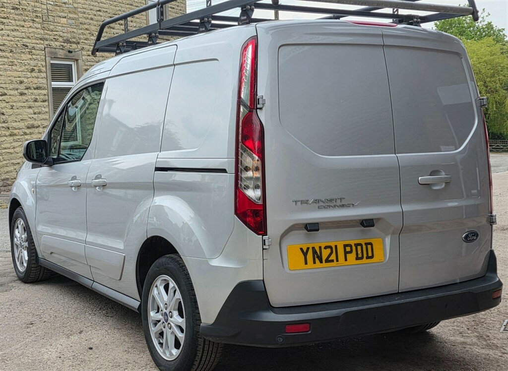 Ford Transit Connect 1.5 200 Ecoblue Limited L1 Euro 6 Ss YN21PDD Silver #5