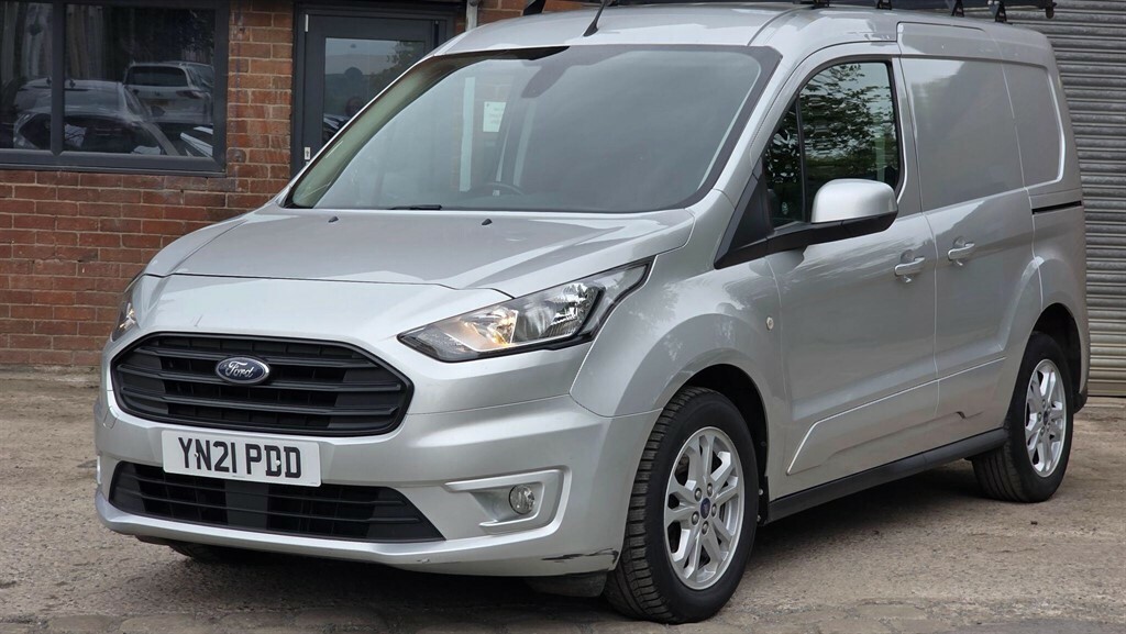 Ford Transit Connect 1.5 200 Ecoblue Limited L1 Euro 6 Ss YN21PDD Silver #2
