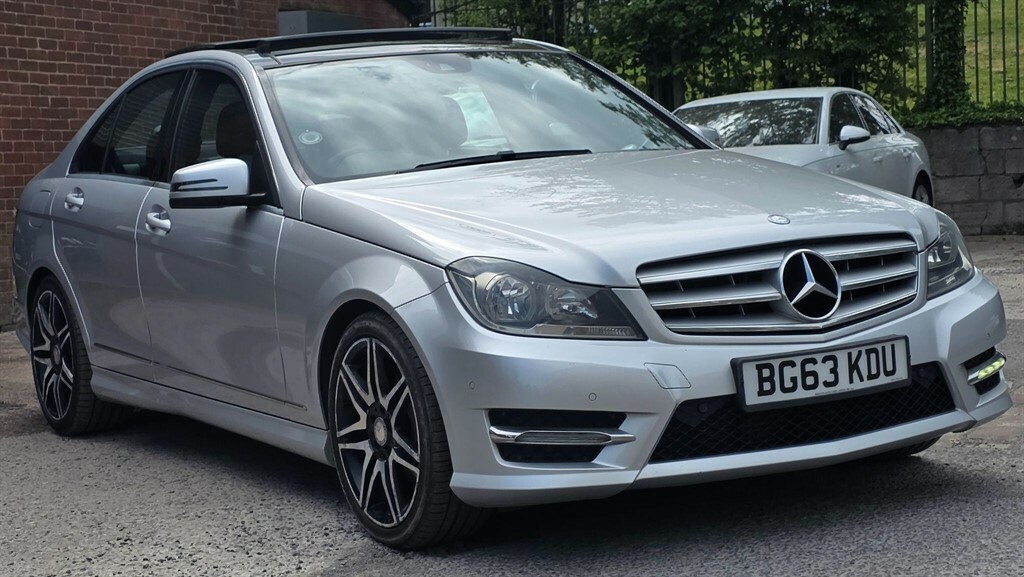 Mercedes-Benz C Class 2.1 Cdi Amg Sport Edition G-tronic Euro 5 Ss 4 Silver