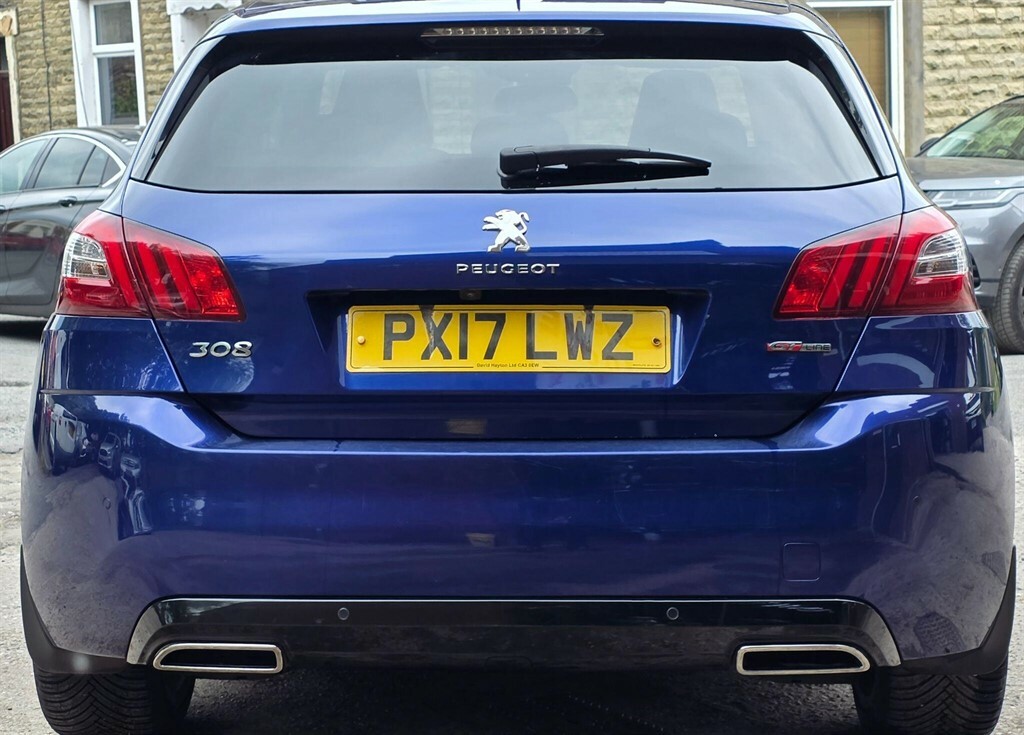 Peugeot 308 1.6 Bluehdi Gt Line Euro 6 Ss PX17LWZ Blue #6