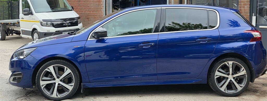 Peugeot 308 1.6 Bluehdi Gt Line Euro 6 Ss PX17LWZ Blue #5