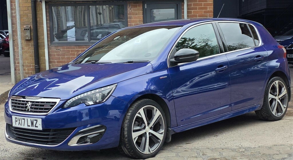Peugeot 308 1.6 Bluehdi Gt Line Euro 6 Ss PX17LWZ Blue #3