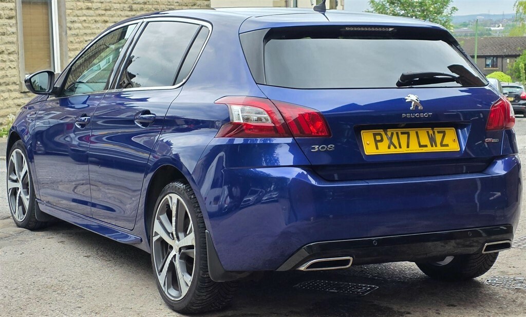 Peugeot 308 1.6 Bluehdi Gt Line Euro 6 Ss PX17LWZ Blue #4