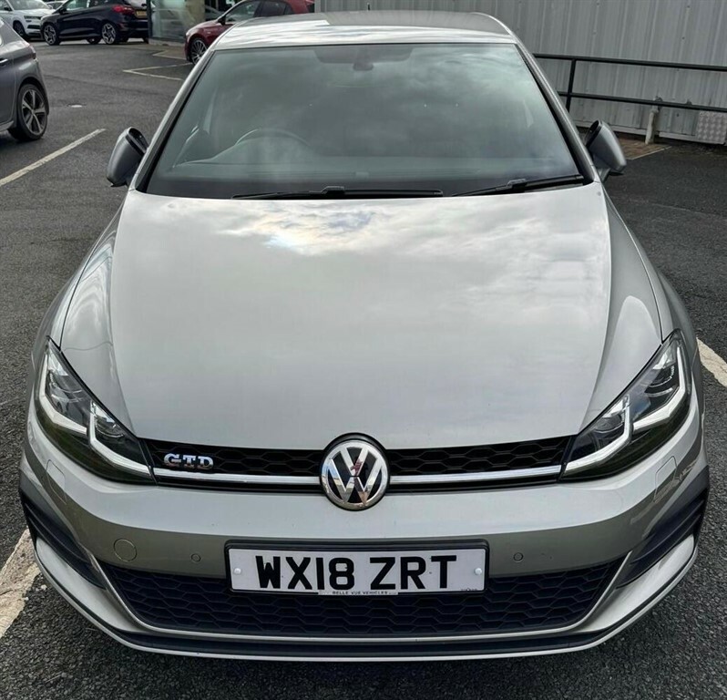 Volkswagen Golf 2.0 Tdi Gtd Dsg Euro 6 Ss WX18ZRT Silver #2