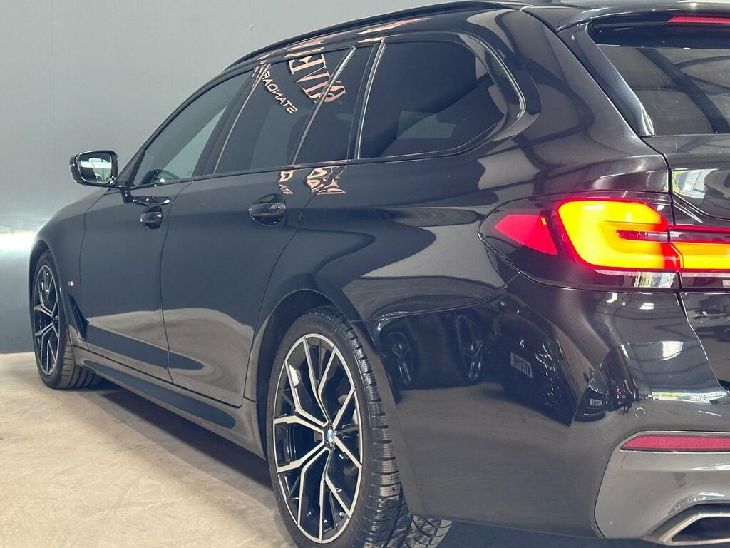 BMW 5 Series Estate 2.0 520D Mht M Sport Touring Steptronic Eur EO21FXT Black #4