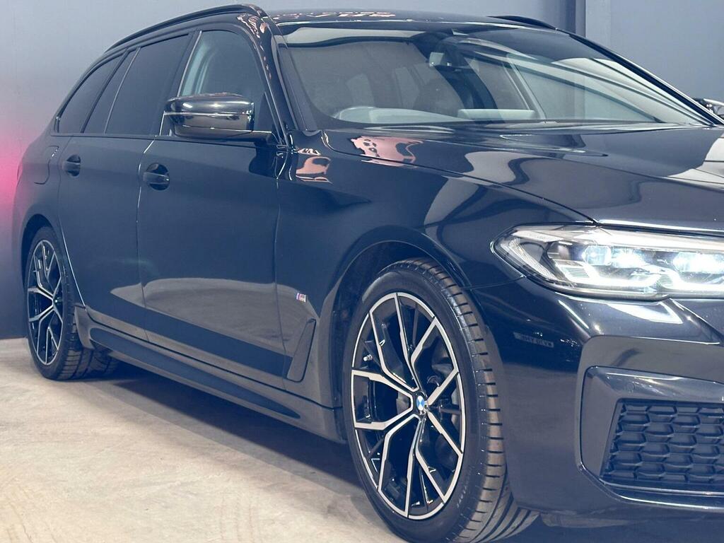 BMW 5 Series Estate 2.0 520D Mht M Sport Touring Steptronic Eur EO21FXT Black #2