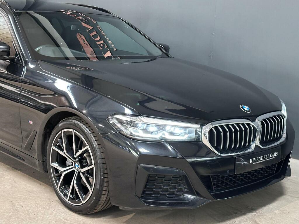 BMW 5 Series Estate 2.0 520D Mht M Sport Touring Steptronic Eur EO21FXT Black #6