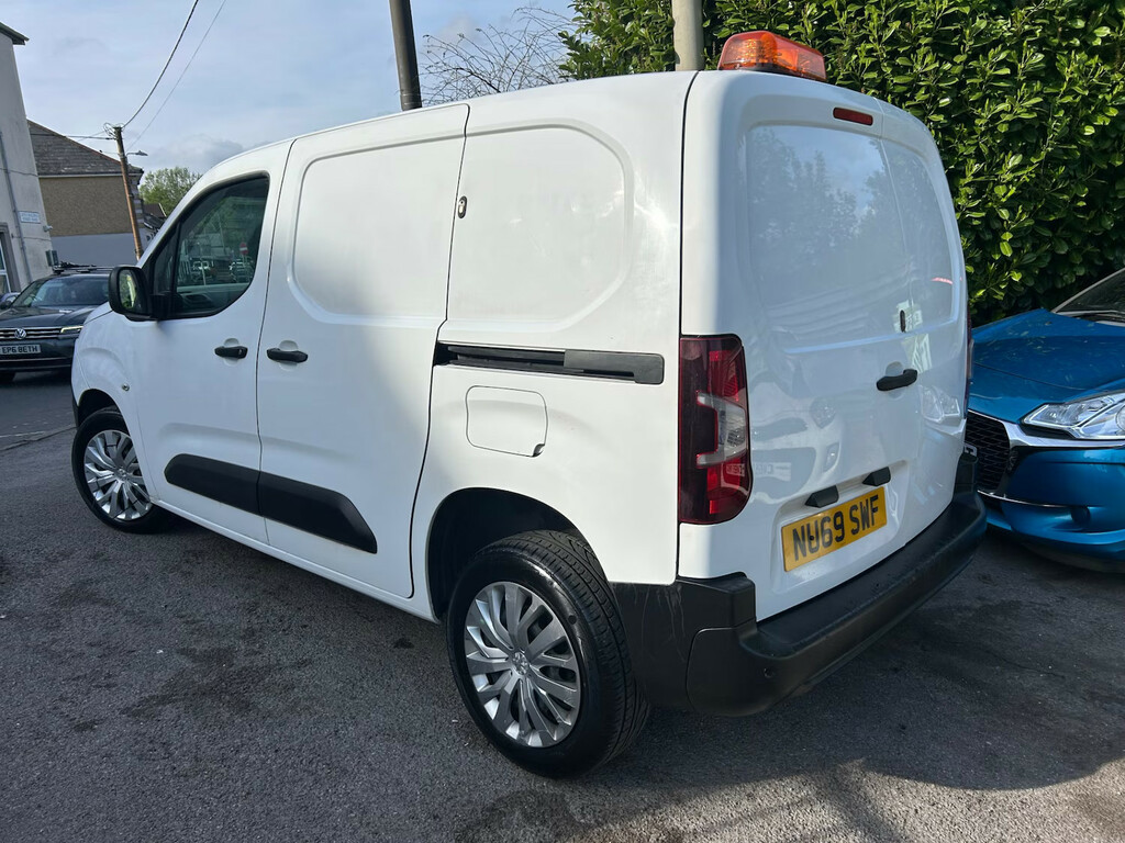 Peugeot Partner 1000 1.5 Bluehdi 100 Professional Van Excellent Th NU69SWF White #4