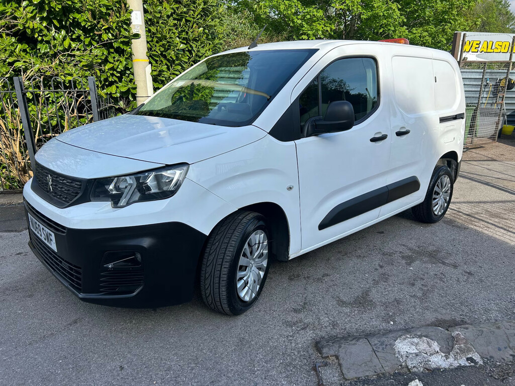 Peugeot Partner 1000 1.5 Bluehdi 100 Professional Van Excellent Th NU69SWF White #3