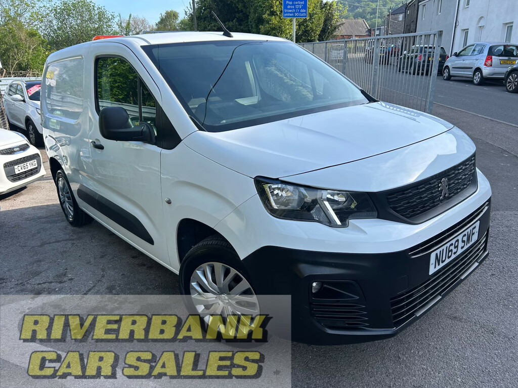 Peugeot Partner 1000 1.5 Bluehdi 100 Professional Van Excellent Th White
