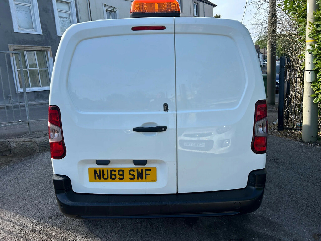 Peugeot Partner 1000 1.5 Bluehdi 100 Professional Van Excellent Th NU69SWF White #5