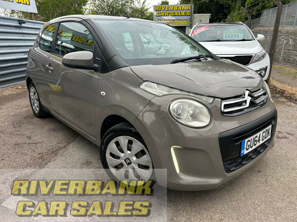 Citroen C1 1.0 Vti Feel Low Mileage Stunning Colour Hatc Grey