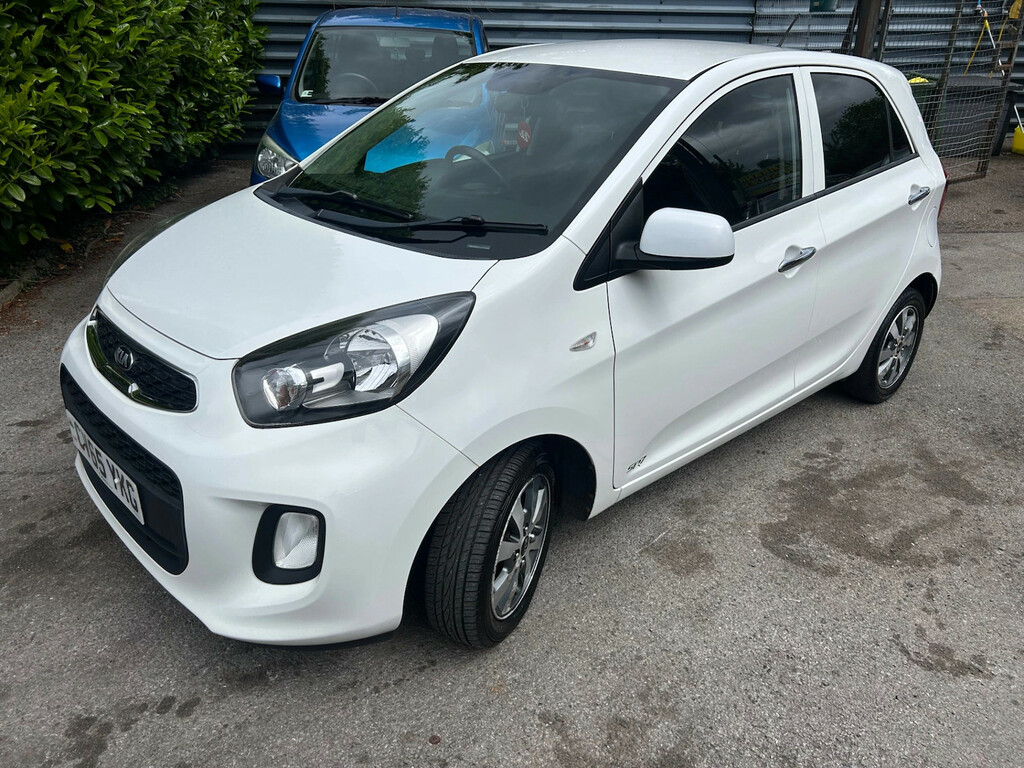 Kia Picanto 1.0 65 Sr7 Top Spec Cheap Road Tax Hatchback P CV65YKG White #3