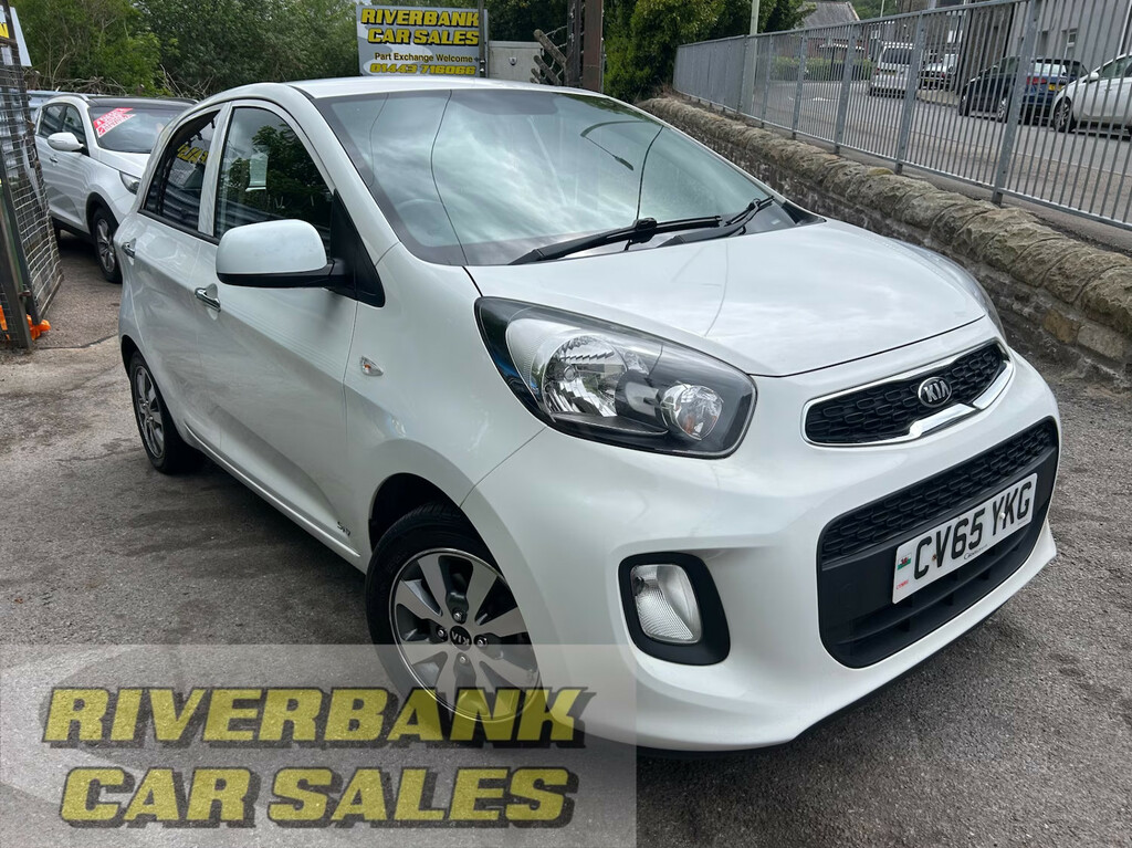 Kia Picanto 1.0 65 Sr7 Top Spec Cheap Road Tax Hatchback P White