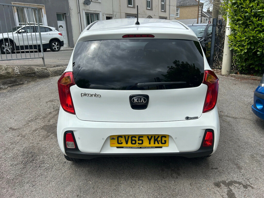 Kia Picanto 1.0 65 Sr7 Top Spec Cheap Road Tax Hatchback P CV65YKG White #5