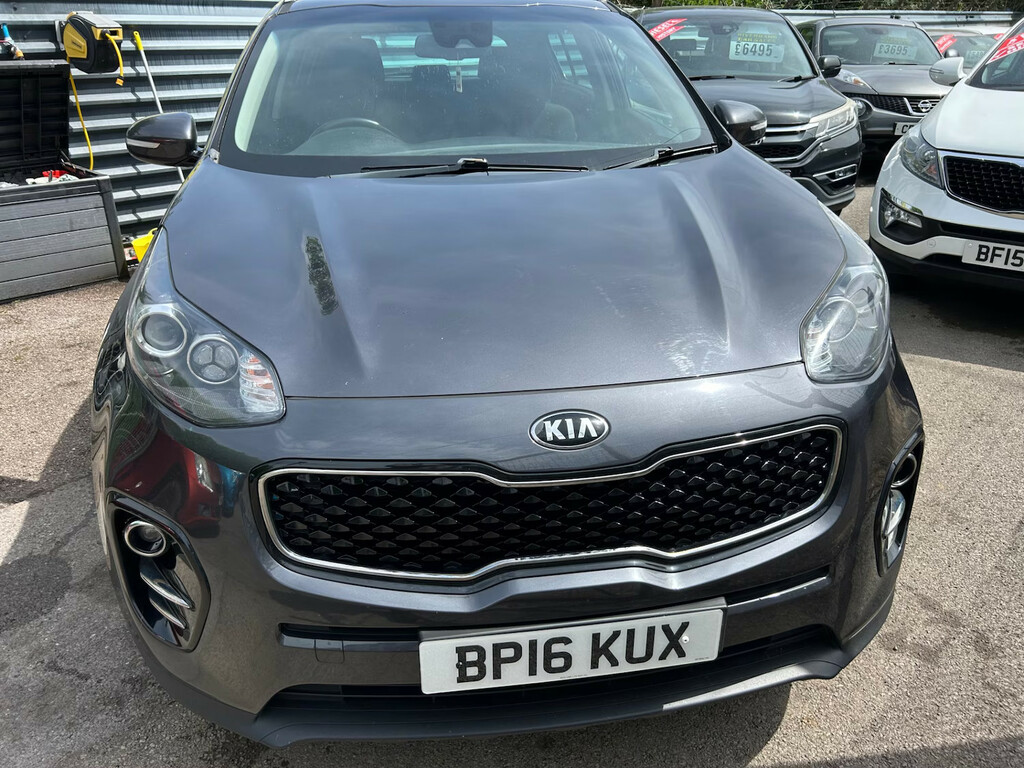 Kia Sportage 1.7 Crdi Isg 2 35 Tax One Owner Great Spec Ju BP16KUX Silver #2