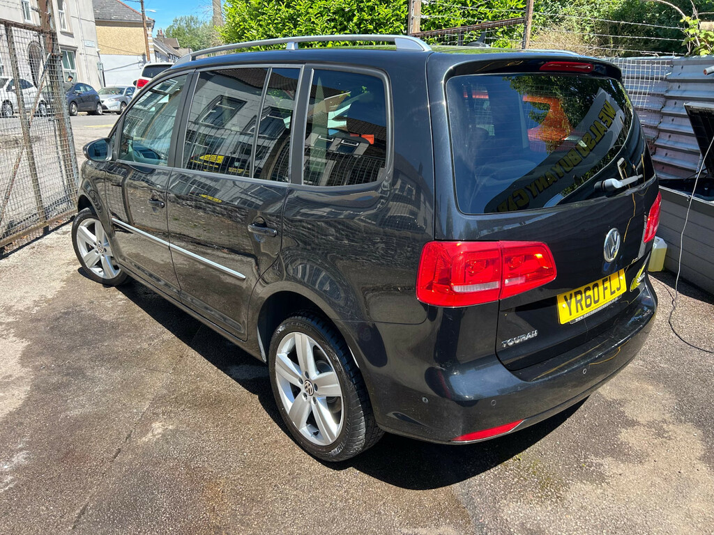 Volkswagen Touran 2.0 Tdi Sport Top Spec Park Assist Seven Seate YR60FLJ Black #3
