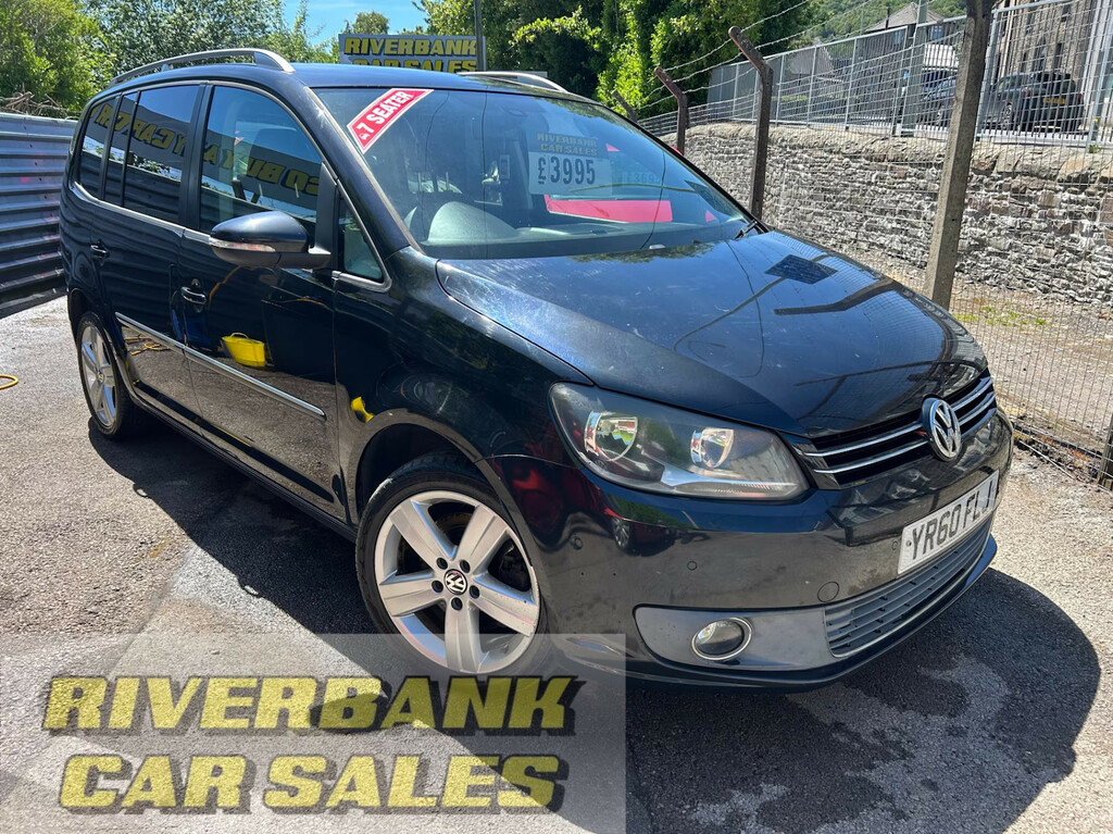 Volkswagen Touran 2.0 Tdi Sport Top Spec Park Assist Seven Seate Black