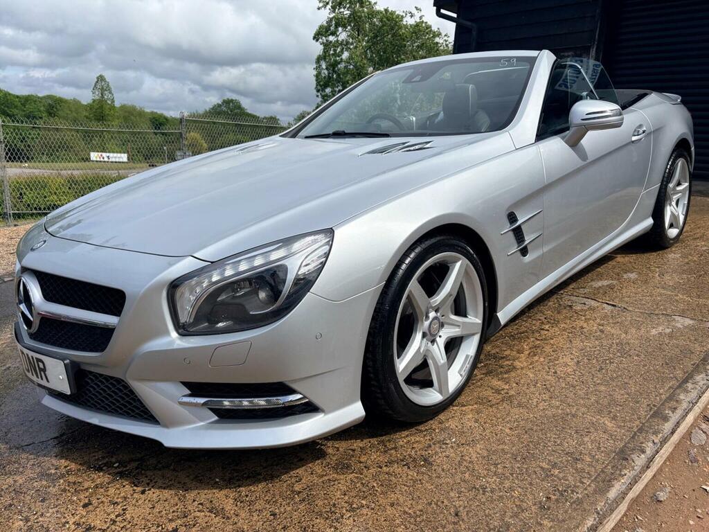 Mercedes-Benz SL Class Sl400 Amg Sport G-tronic Euro 6 Ss Silver