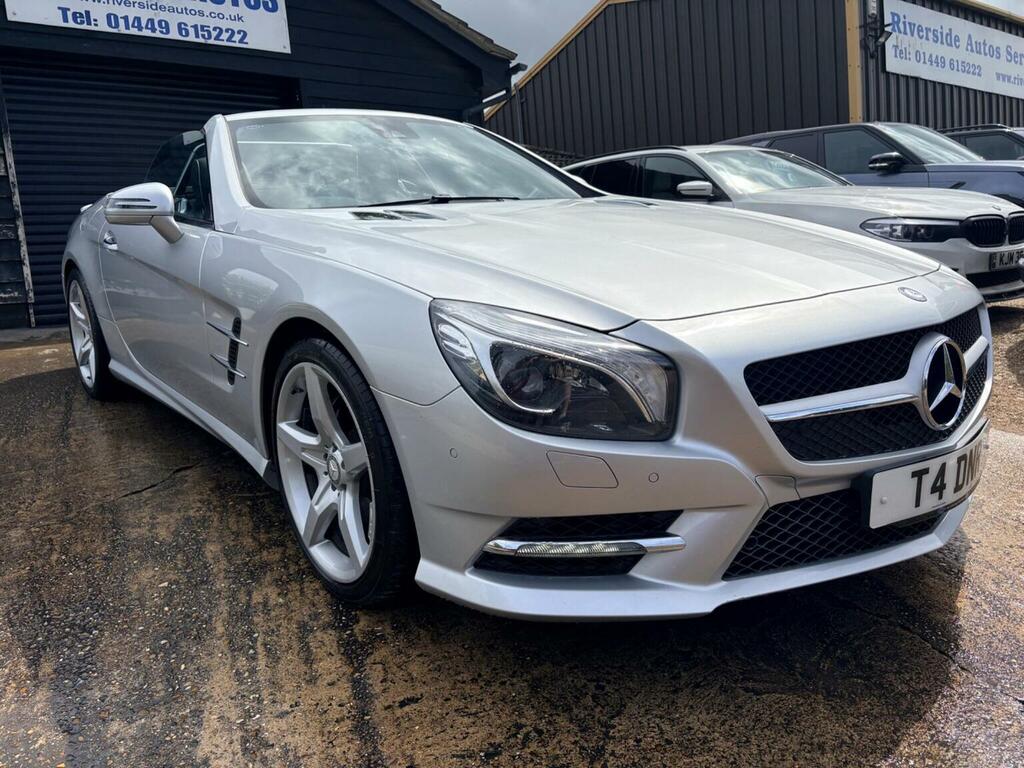 Mercedes-Benz SL Class Sl400 Amg Sport G-tronic Euro 6 Ss T4DNR Silver #3