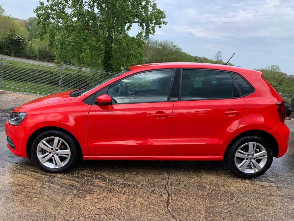 Volkswagen Polo Tsi Bluemotion Tech Match Euro 6 Ss FN66RYU Red #5