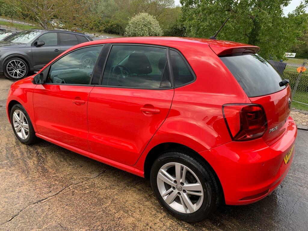 Volkswagen Polo Tsi Bluemotion Tech Match Euro 6 Ss FN66RYU Red #4