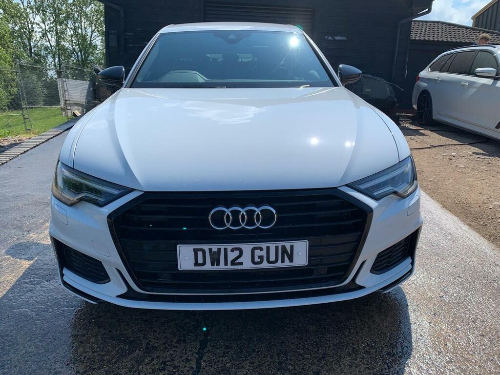 Audi A6 Saloon Tdi 40 Black Edition S Tronic Euro 6 Ss White #2
