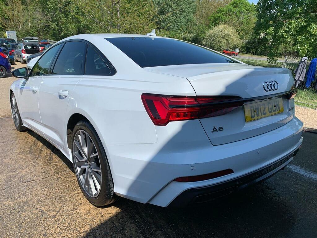 Audi A6 Saloon Tdi 40 Black Edition S Tronic Euro 6 Ss White #6
