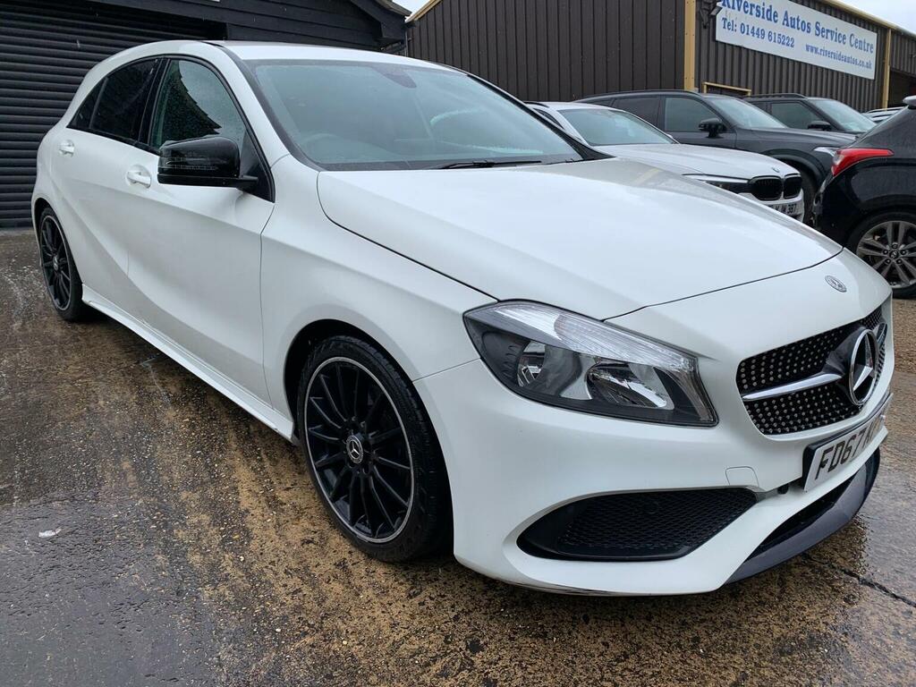Mercedes-Benz A Class A220d Amg Line 7G-dct 4Matic Euro 6 Ss FD67KPY White #3