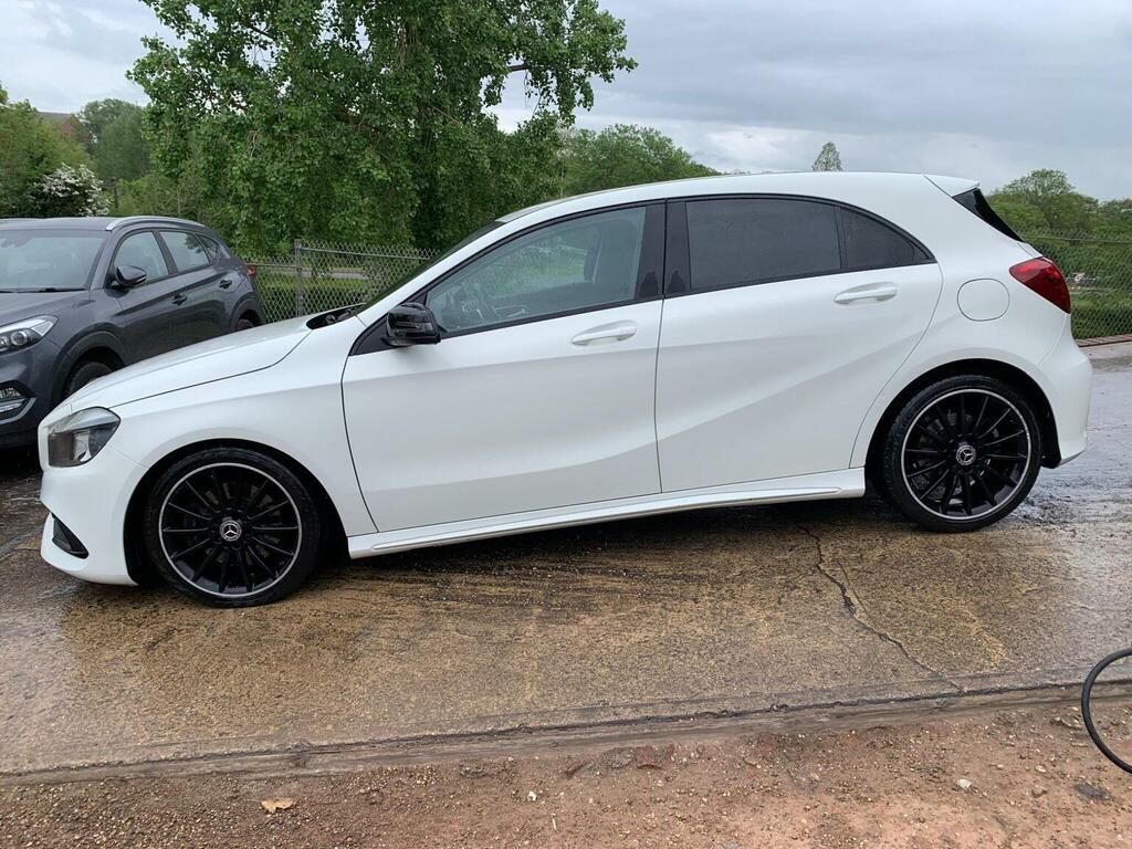 Mercedes-Benz A Class A220d Amg Line 7G-dct 4Matic Euro 6 Ss FD67KPY White #5