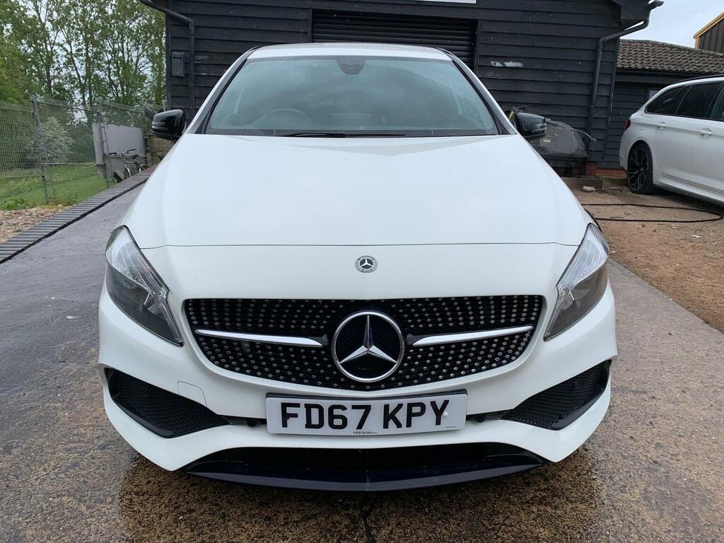 Mercedes-Benz A Class A220d Amg Line 7G-dct 4Matic Euro 6 Ss FD67KPY White #2
