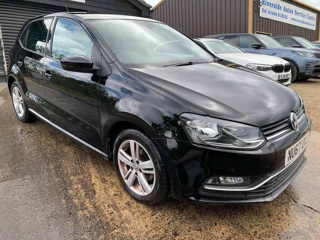 Volkswagen Polo Tsi Match Edition Euro 6 Ss NU67UXJ Black #3