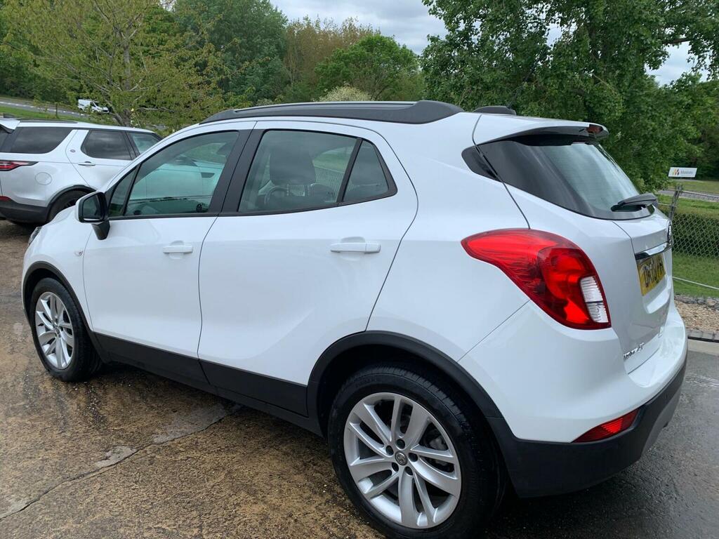 Vauxhall Mokka X Turbo Ecotec Design Nav Euro 6 Ss DK18FWV White #4