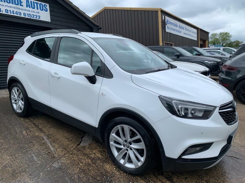 Vauxhall Mokka X Turbo Ecotec Design Nav Euro 6 Ss DK18FWV White #3