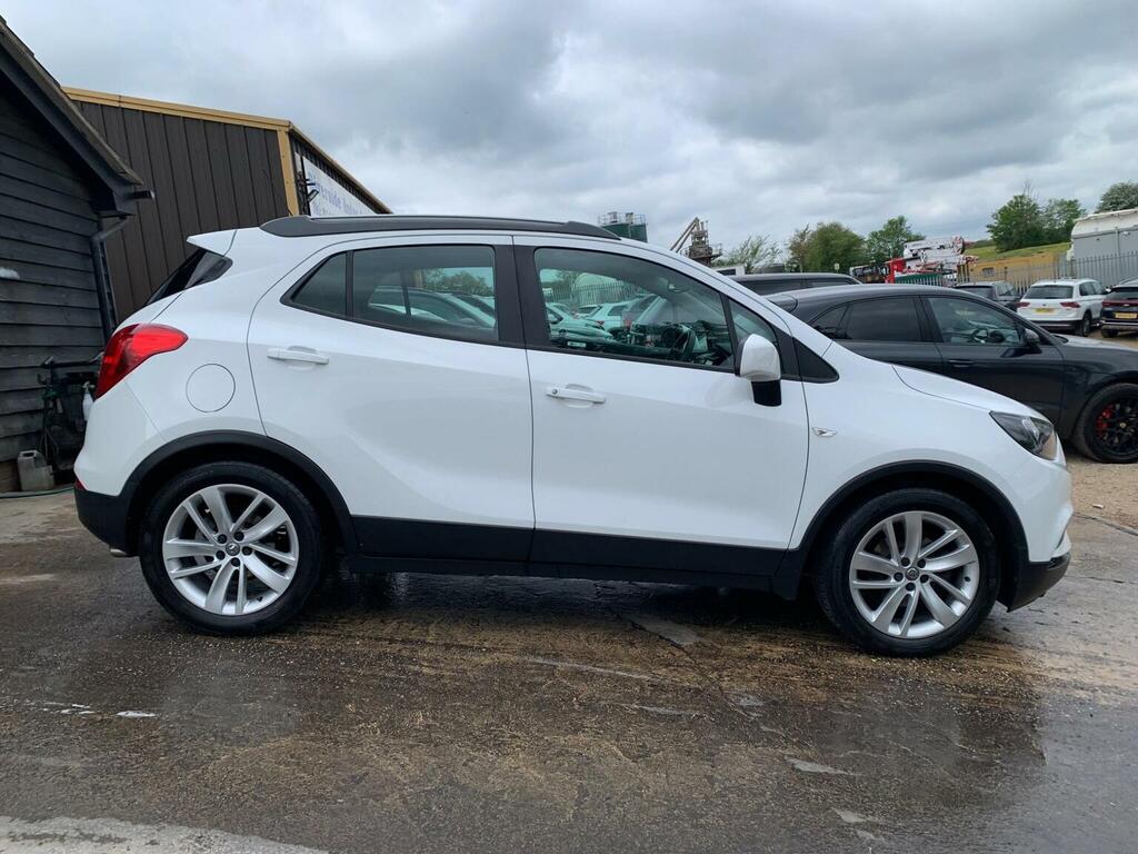 Vauxhall Mokka X Turbo Ecotec Design Nav Euro 6 Ss DK18FWV White #6