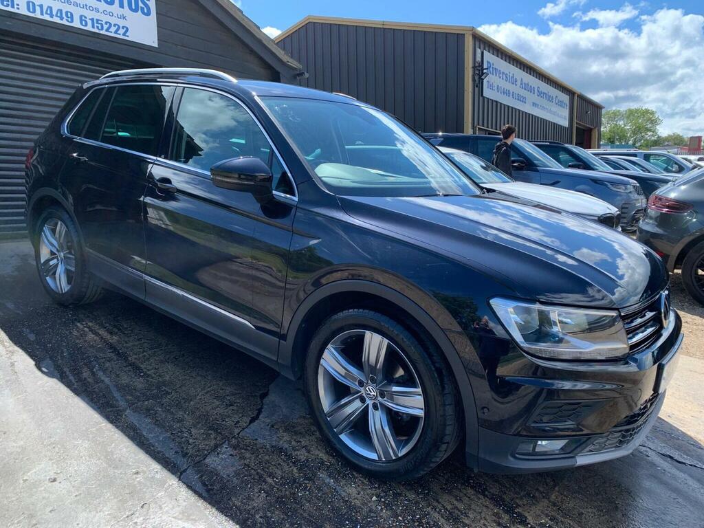 Volkswagen Tiguan Tdi Match Dsg Euro 6 Ss GC19KUR Black #3