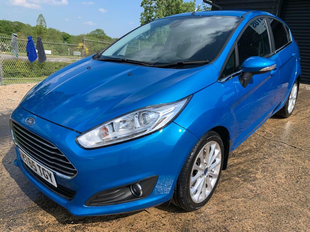 Ford Fiesta Ecoboost Titanium X Powershift Euro 6 Blue