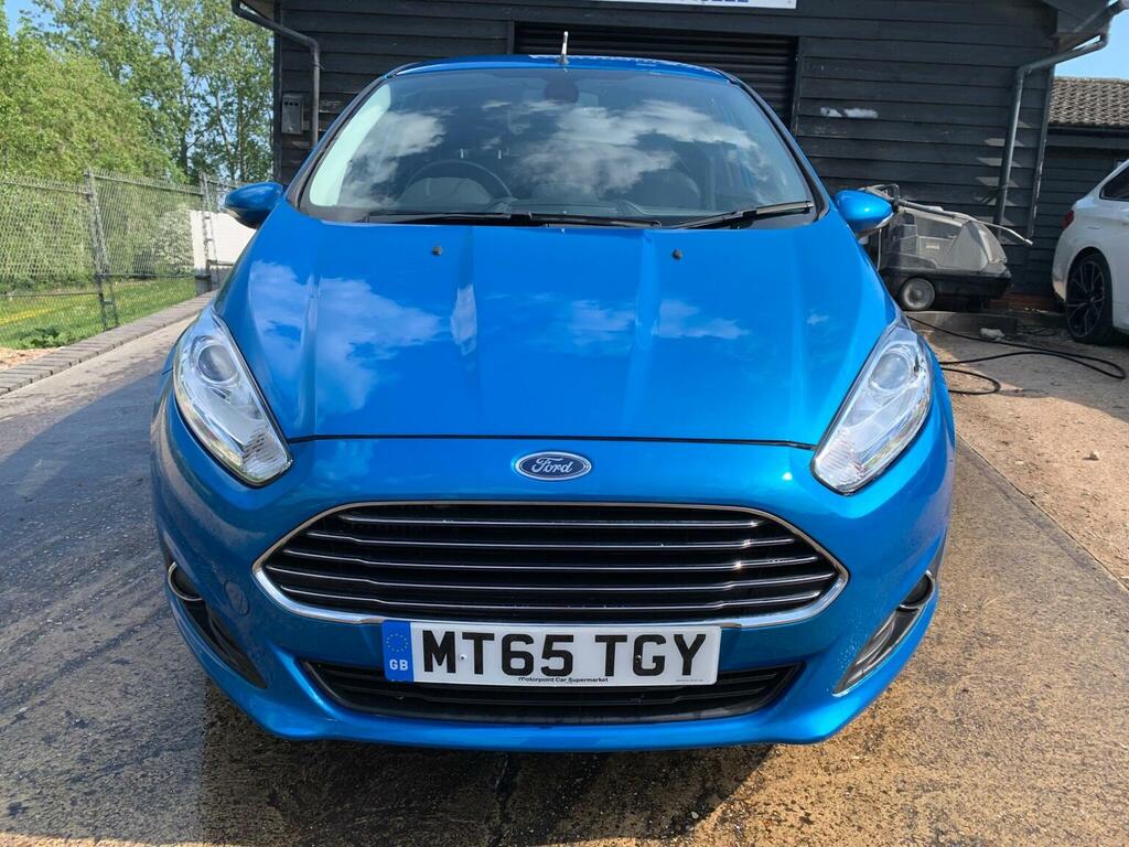 Ford Fiesta Ecoboost Titanium X Powershift Euro 6 Blue #2