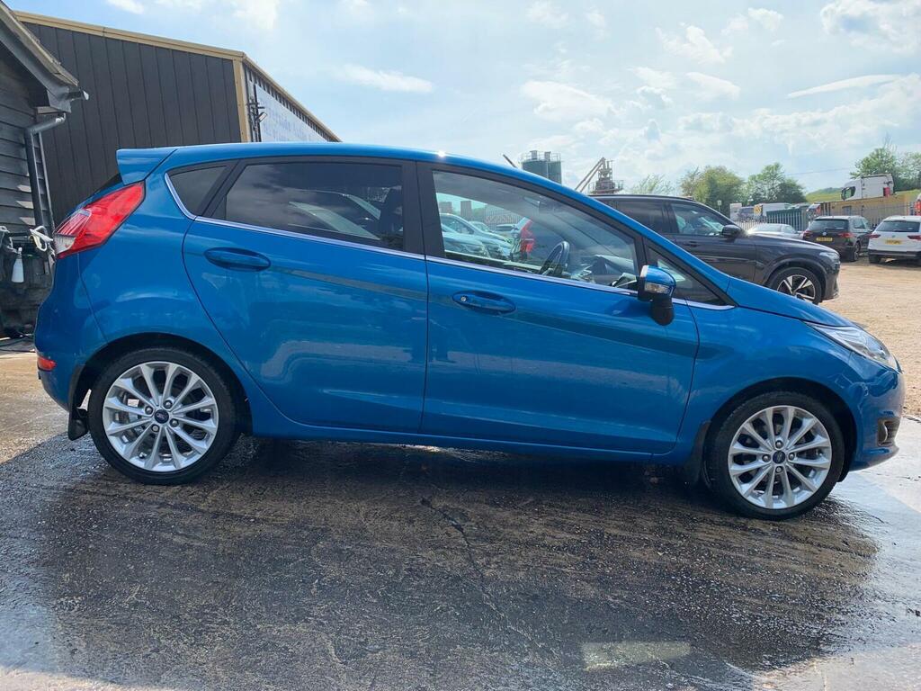 Ford Fiesta Ecoboost Titanium X Powershift Euro 6 Blue #4