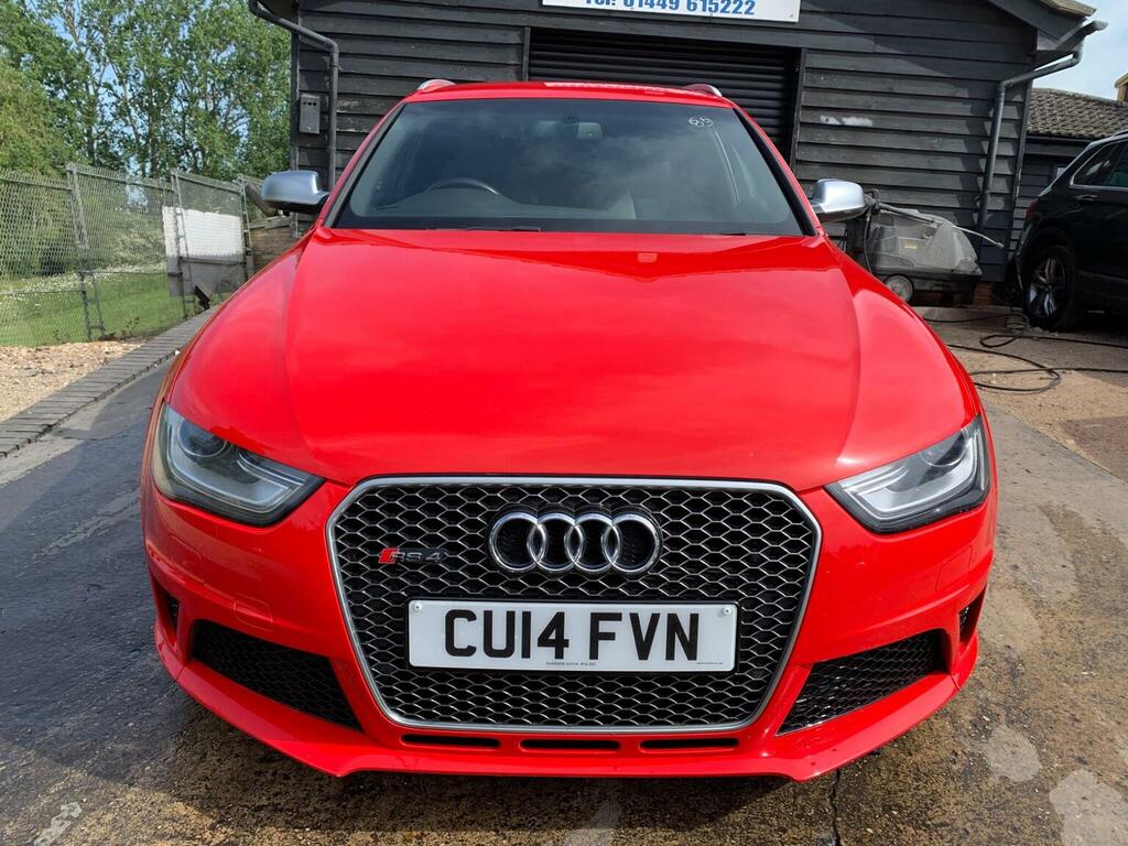 Audi RS4 Avant Fsi V8 Estate S Tronic Quattro Euro 5 CU14FVN Red #2
