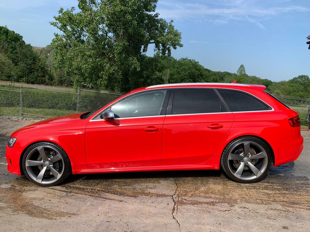 Audi RS4 Avant Fsi V8 Estate S Tronic Quattro Euro 5 CU14FVN Red #5