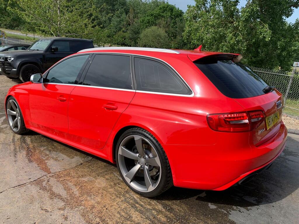 Audi RS4 Avant Fsi V8 Estate S Tronic Quattro Euro 5 CU14FVN Red #6