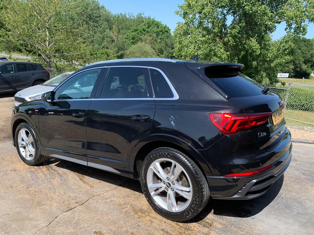 Audi Q3 Tdi 35 S Line Euro 6 Ss DF21NJZ Black #4