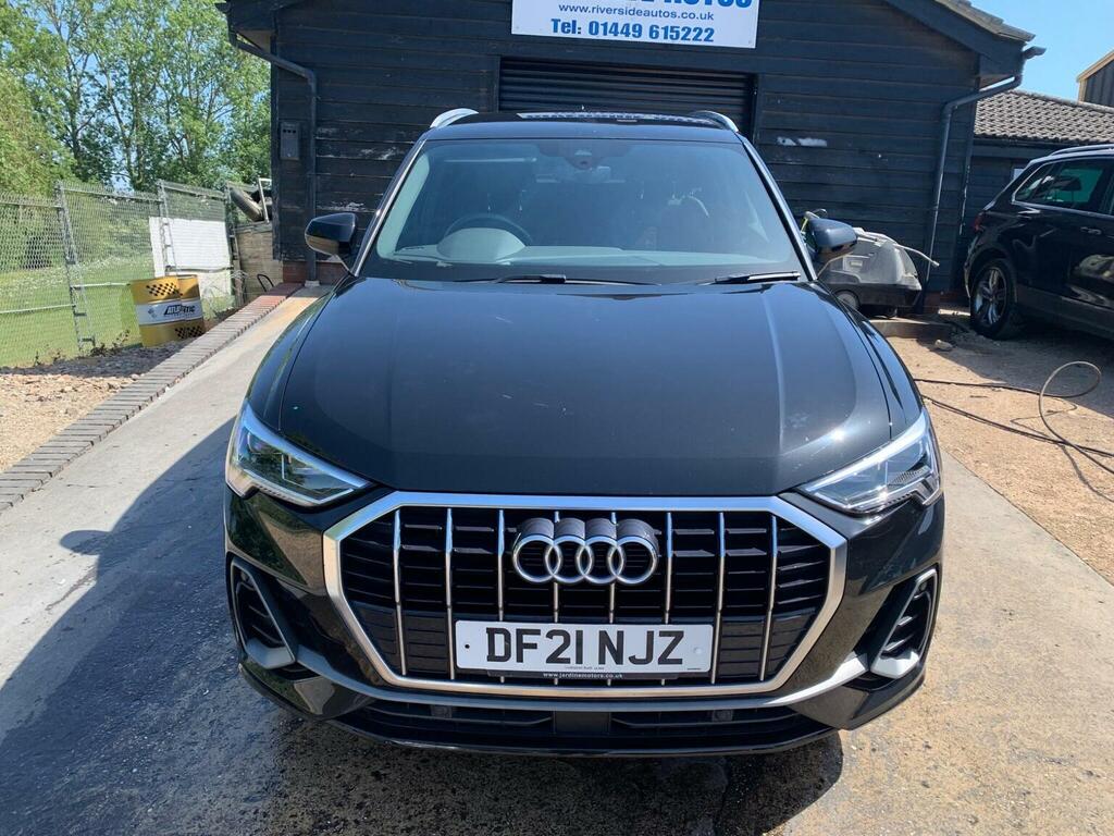 Audi Q3 Tdi 35 S Line Euro 6 Ss DF21NJZ Black #2