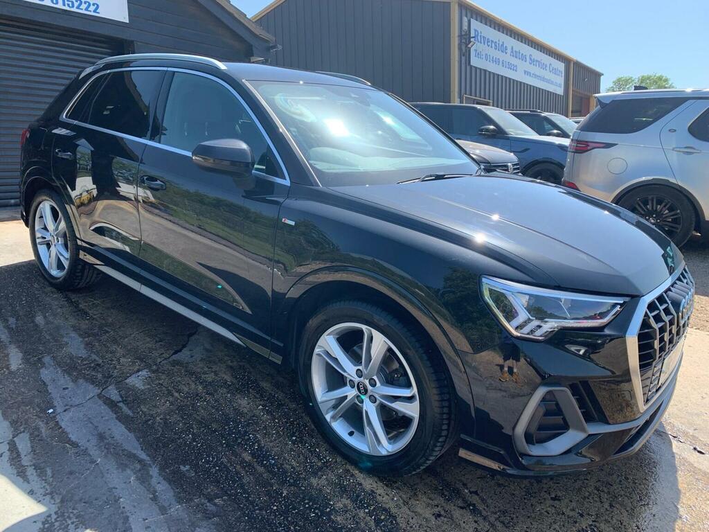 Audi Q3 Tdi 35 S Line Euro 6 Ss DF21NJZ Black #3