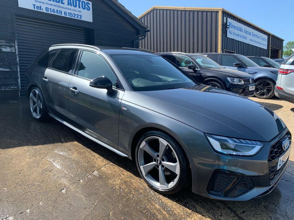 Audi A4 Avant Tfsi 35 Black Edition Euro 6 Ss LV69MJO Grey #3